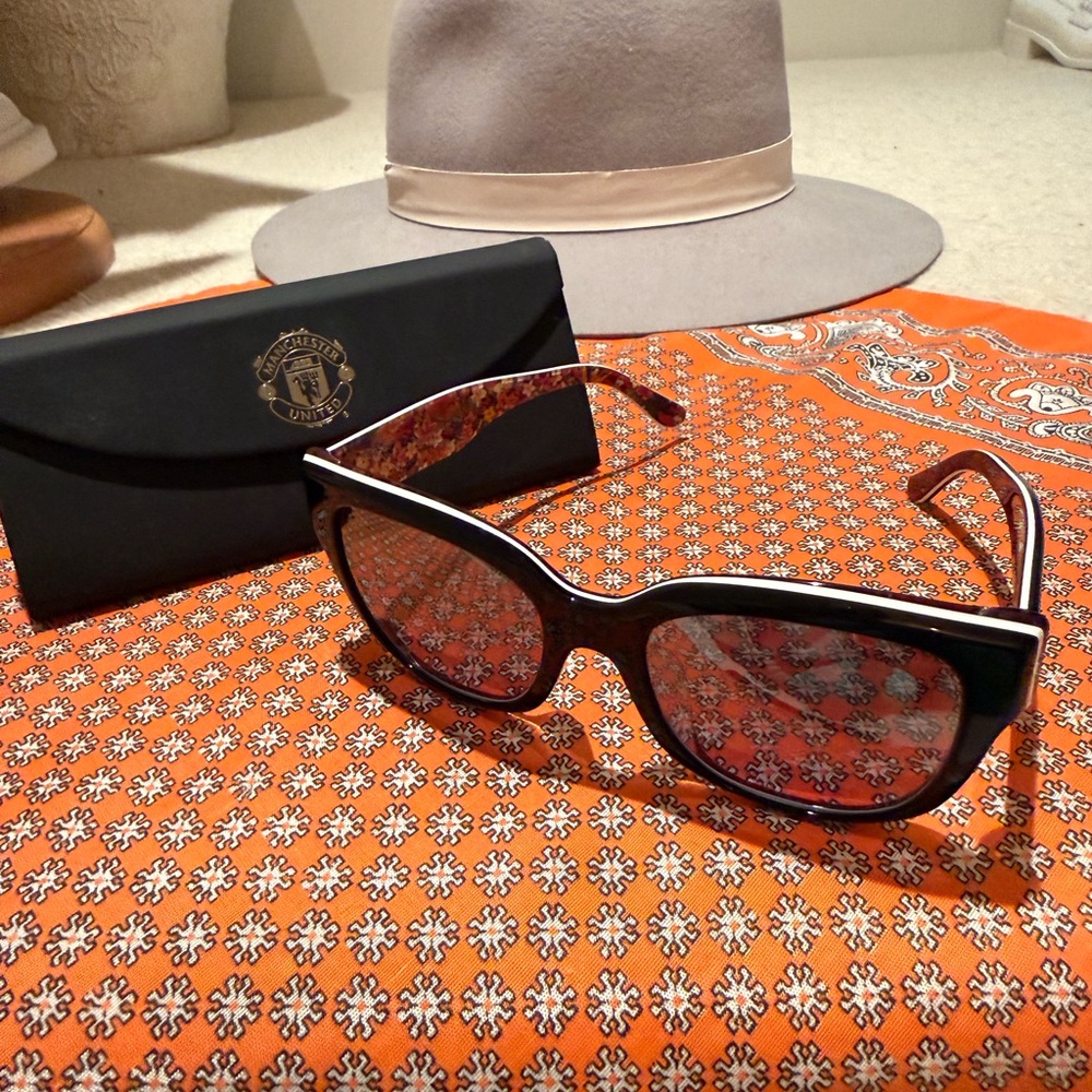 Maui Jim Black and Red Sunglasses